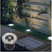 Spot Balizador Led 3w Branco Frio Blindado Para Piso